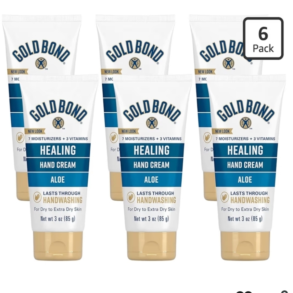 6 Pks Aloe Hand Cream